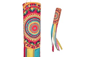 Madrona Brands Mandala Windsock | Durable Outdoor Hanging Decoration | Yard, Garden, Patio, Home and More | 48 Inch