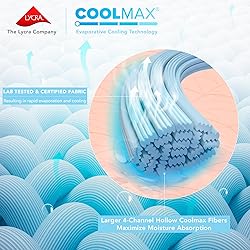 Comfort Spaces Coolmax Moisture Wicking Sheet Set