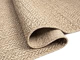 the carpet Kansas Indoor Outdoor Rug Natural Jute Look 120 x 170 cm view 5