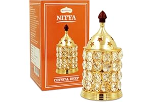 Shubhkart Akhand Diya Oil Lamp- Decorative Diya for Positive Atmosphere | Pooja | Home Decor | Gifting