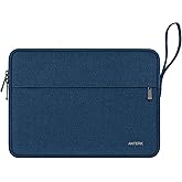 Laptop Sleeve Case 14 Inch, Water Resistant Traveling Computer Cover with Handle, Shockproof Protective Carrying Laptop Bag Compatible for 14 Inch MacBook Air/Pro, HP, Dell, Lenovo, Blue