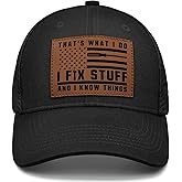 Birthday Gift for Old Men,Mens Birthday Gift Ideas for Him Husband,Dad Birthday Fathers Day I fix Stuff Hat