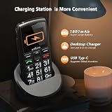 artfone C1P 4G Big Button Mobile Phone for Elderly Unlocked 1800mAh Battery view 4