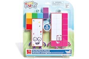 hand2mind Numberblocks Friends Seventeen and Eighteen Pack