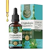 HERBAMAMA Cryptolepis Tincture - Vegan Cryptolepis Sanguinolenta Immunity Drops for Overall Detox - Non-GMO, Alcohol & Sugar-Free Immune Support Supplement