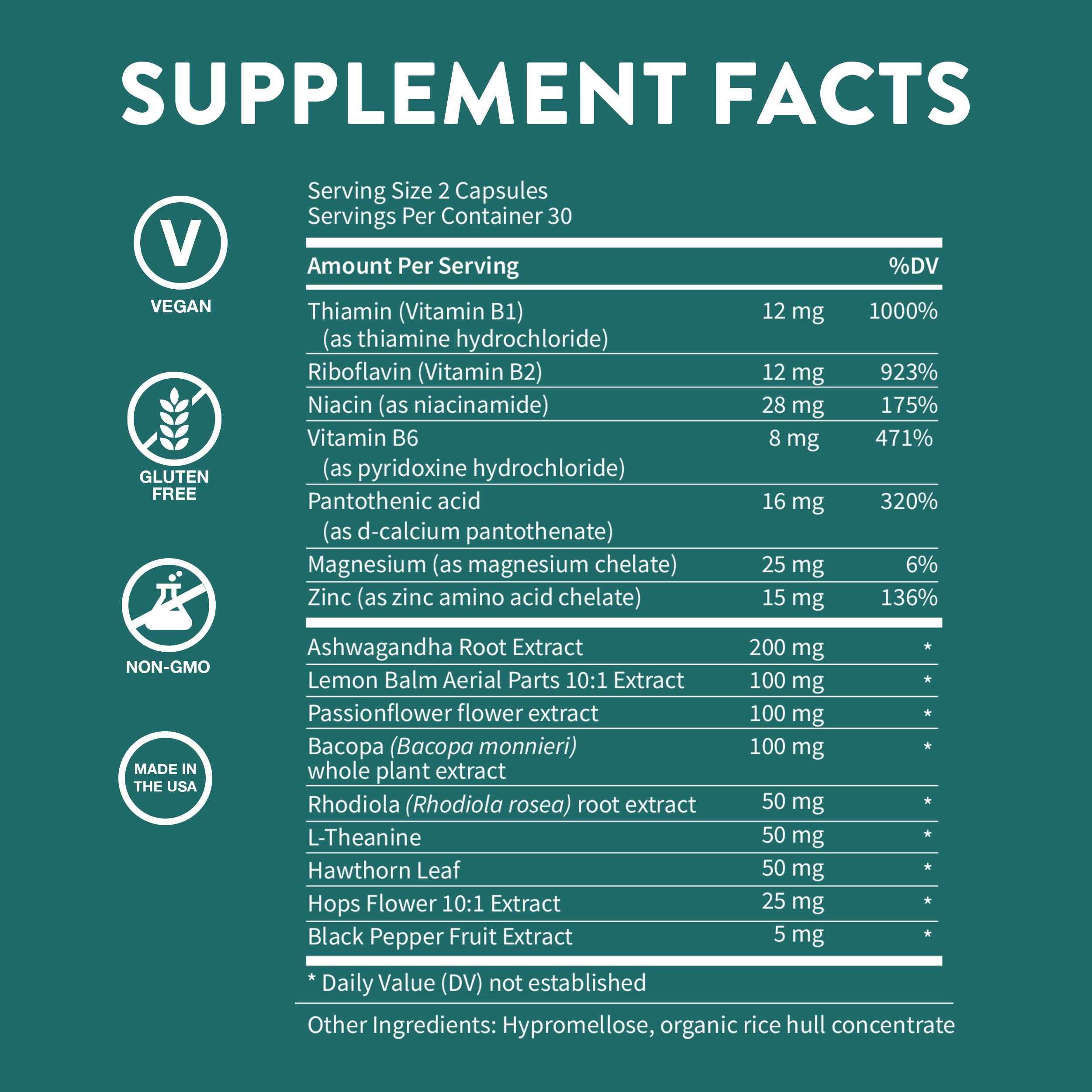 WellPath Zen Stress Support Supplement Calm Mood, Stress & Energy