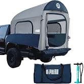 Niphean Truck Bed Tent for Camping 5ft-8ft for 2+1 People, 2 Mins Setup | Inflatable Pickup Truck Tent, PU 3000mm Waterproof &amp; High-Strength Windproof, Spacious Interior for Multi-Landscape
