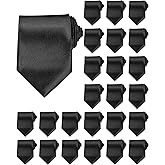 Cuffbow Men's Tie Bulk Groomsman 3.15'' Formal Necktie for Wedding Business