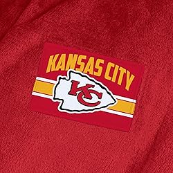 NORTHWEST NFL Kansas City Chiefs Silk Touch Bath
