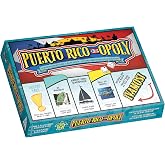 Late for The Sky Puerto RICO-OPOLY Bilingual Board Game, 2-6 Players | English &amp; Spanish Edition with Die-Cast Metal Tokens, Property Trading Strategy, and Authentic Island Landmarks for Ages 8+