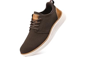 VILOCY Boy's Slip On Casual Dress Sneaker Hands Free Fashion Shoes Comfortable Oxfords Mesh Tennis Breathable School Uniform Formal Church Shoes(Little Kid/Big Kid)