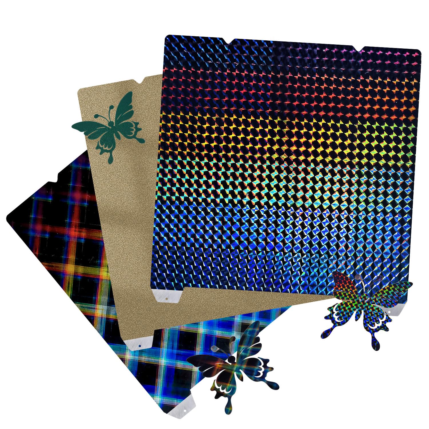 【2pcs with 3 Patterns】K1C Build Plate 235x235mm