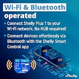 Shelly Plus 1 WiFi Bluetooth Smart Relay Switch No Hub Alexa Google Home view 2