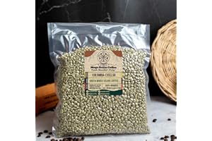 Unroasted Green Coffee Beans, Mega Beans Coffee, Colombia Ixtapa Excelso, 100% Arabica (5LB)
