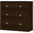 Tvilum Portland 3 Drawer Chest, Coffee