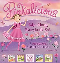 The Pinkalicious Take-Along Storybook Set: Tickled
