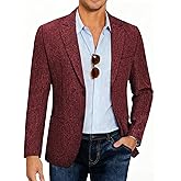 COOFANDY Mens Casual Blazer Slim Fit Sport Coat Lightweight Two Button Suit Jackets