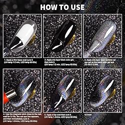 RARJSM Cat Eye Gel Nail Polish, Galaxy Chameleon