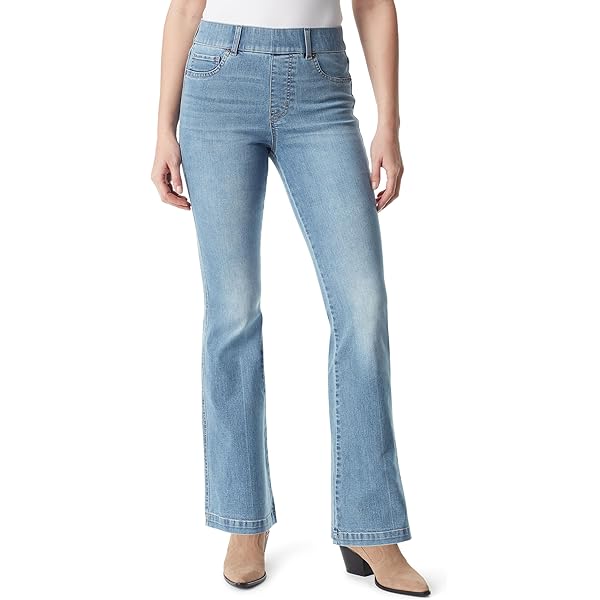 Curvy Bootcut Gloria Vanderbilt Mid Rise Bootcut Jeans