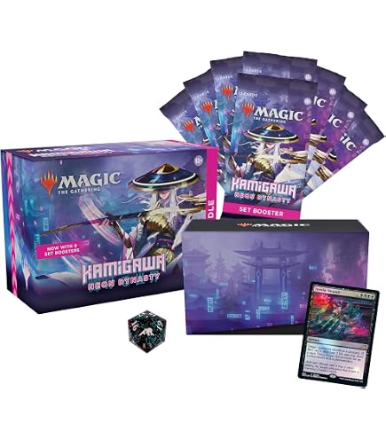 Amazon.com: Magic The Gathering Kamigawa: Neon Dynasty Draft Booster Box, 36 Packs : Toys & Games