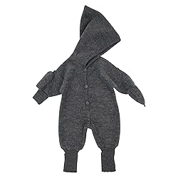 Ecoable Baby Fleece Snowsuit: Thermal Footed