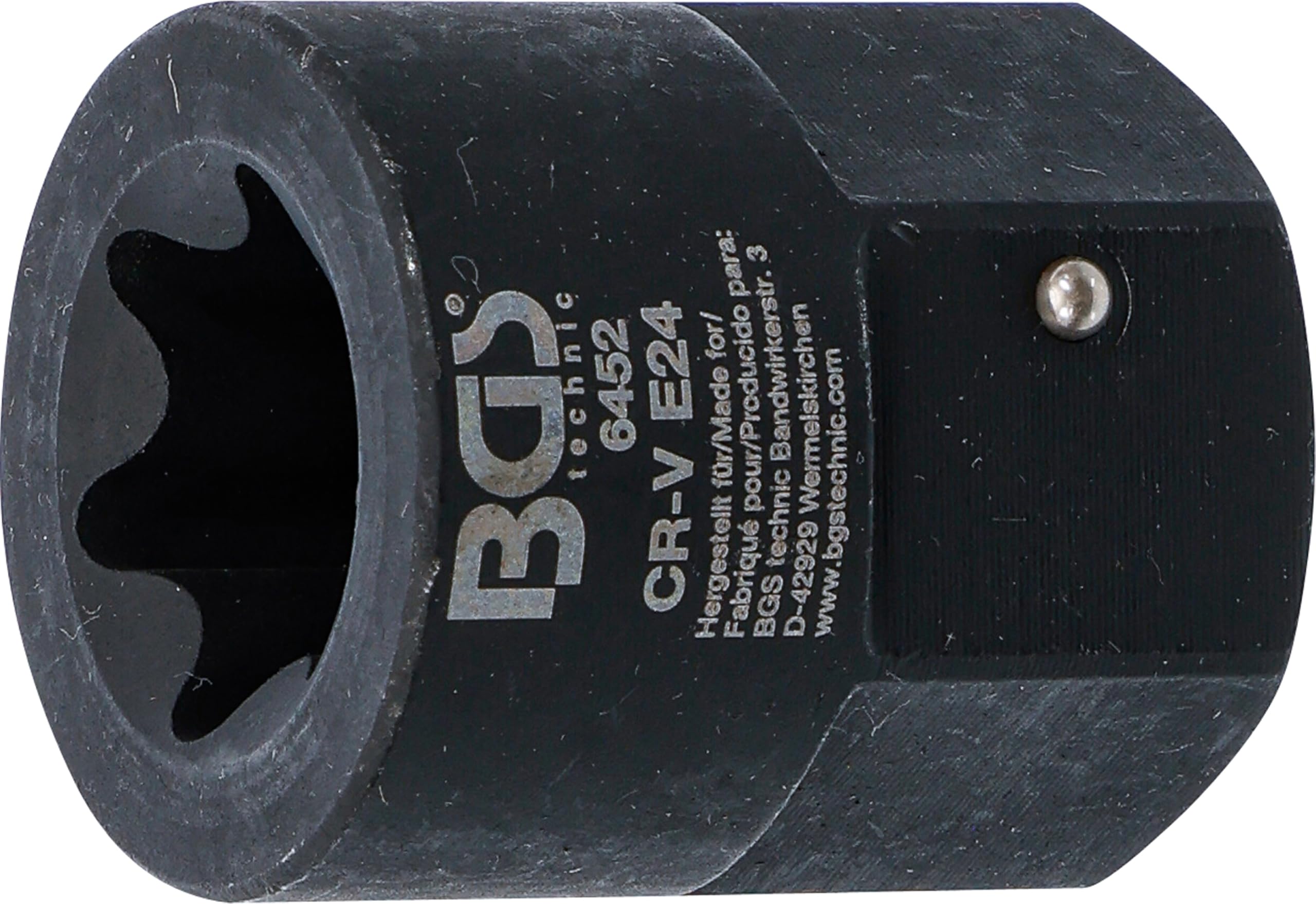 BGS 6452 | Brake Calliper Socket | E-Type (for Torx) | for MAN, TGL | 30 mm Drive | E24
