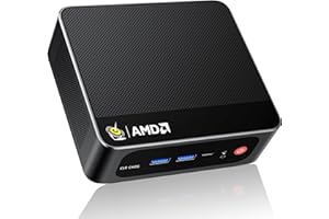 Beelink Mini PC, SER5 Max 6800U AMD Ryzen 7 (Up to 4.7GHz) 24GB LPDDR5 500GB PCle 4.0 SSD Mini Desktop Computer, 2.5Gbps LAN, Wifi6/BT5.2,HDMI/DP/Type-c/4K Triple Display Windows 11 Pro Micro PC