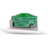Mauget Inject-A-Min Iron Zinc - 6ml Zinc Sulfate &amp; Iron Supplement for Rapid Greening &amp; Stronger Immunity, Spill-Proof Liquid Fertilizer - Pack of 24 Caps
