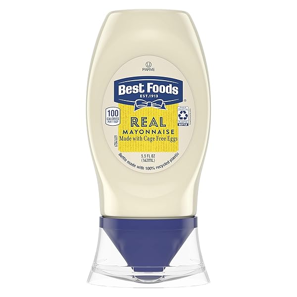 BEST FOODS REAL MAYONNAISE SQUEEZE GLUTEN FREE 5.5 OZ