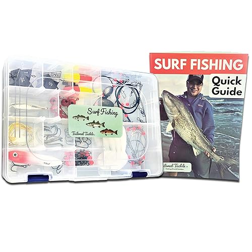 Tailored Tackle Saltwater Surf Fishing Kit 82 Pc Tackle Box with