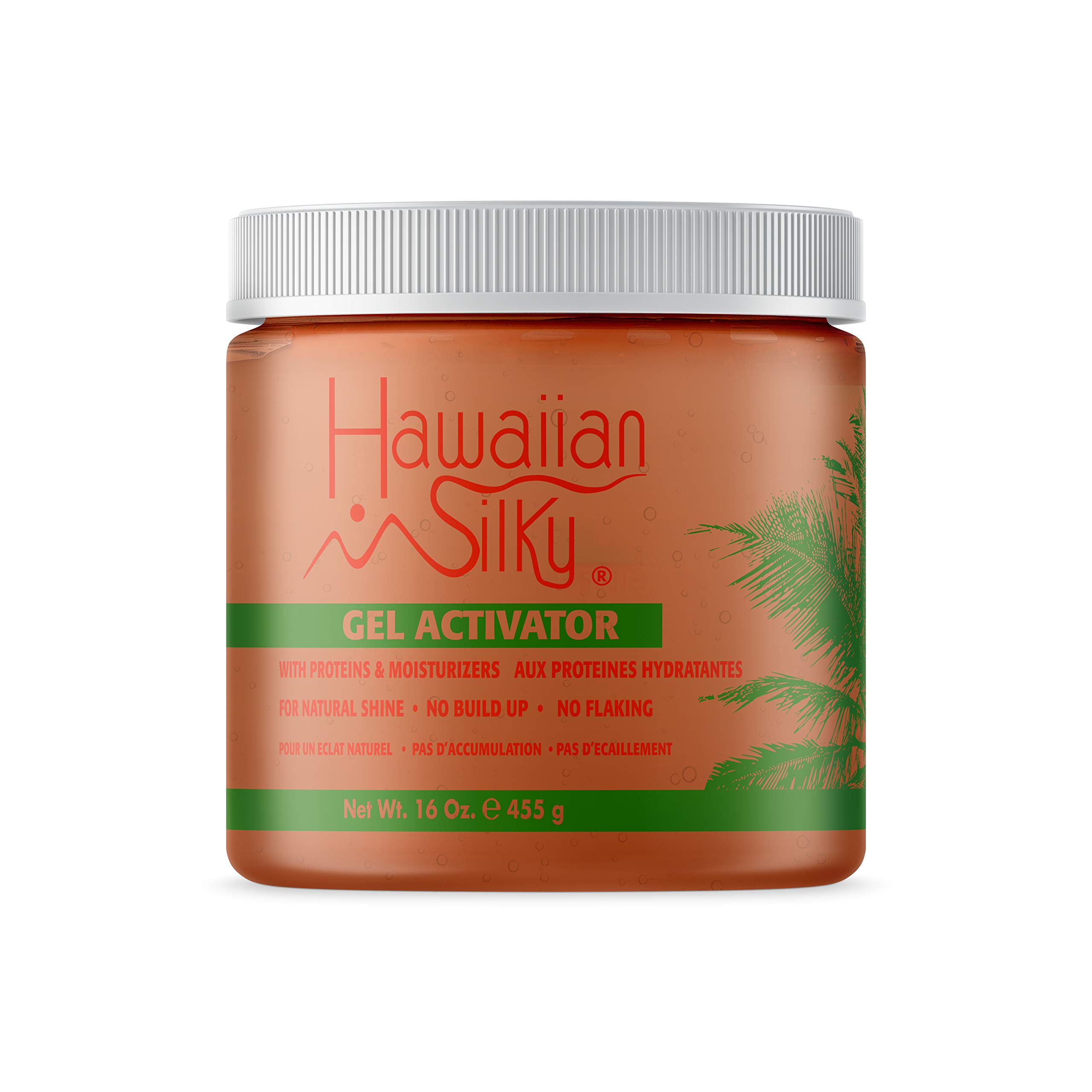 HAWAIIAN SILKY GEL ACTIVATOR WITH PROTEINS & MOISTURIZERS / HAIR CARE 16oz