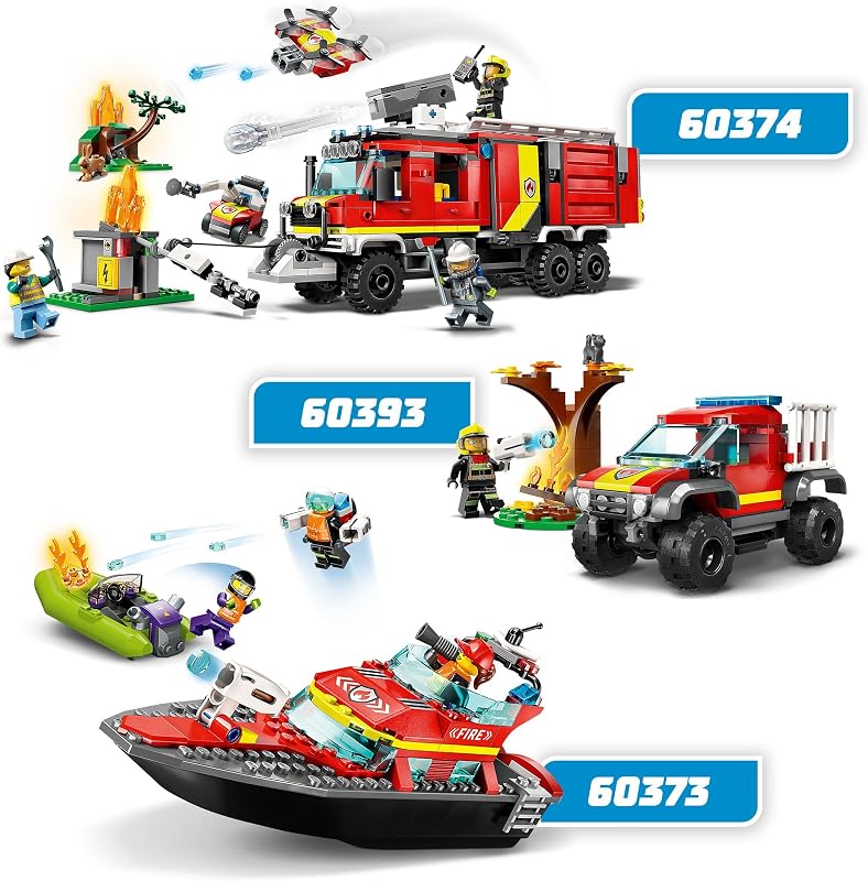 City Le Bateau de Sauvetage des Pompiers 60373