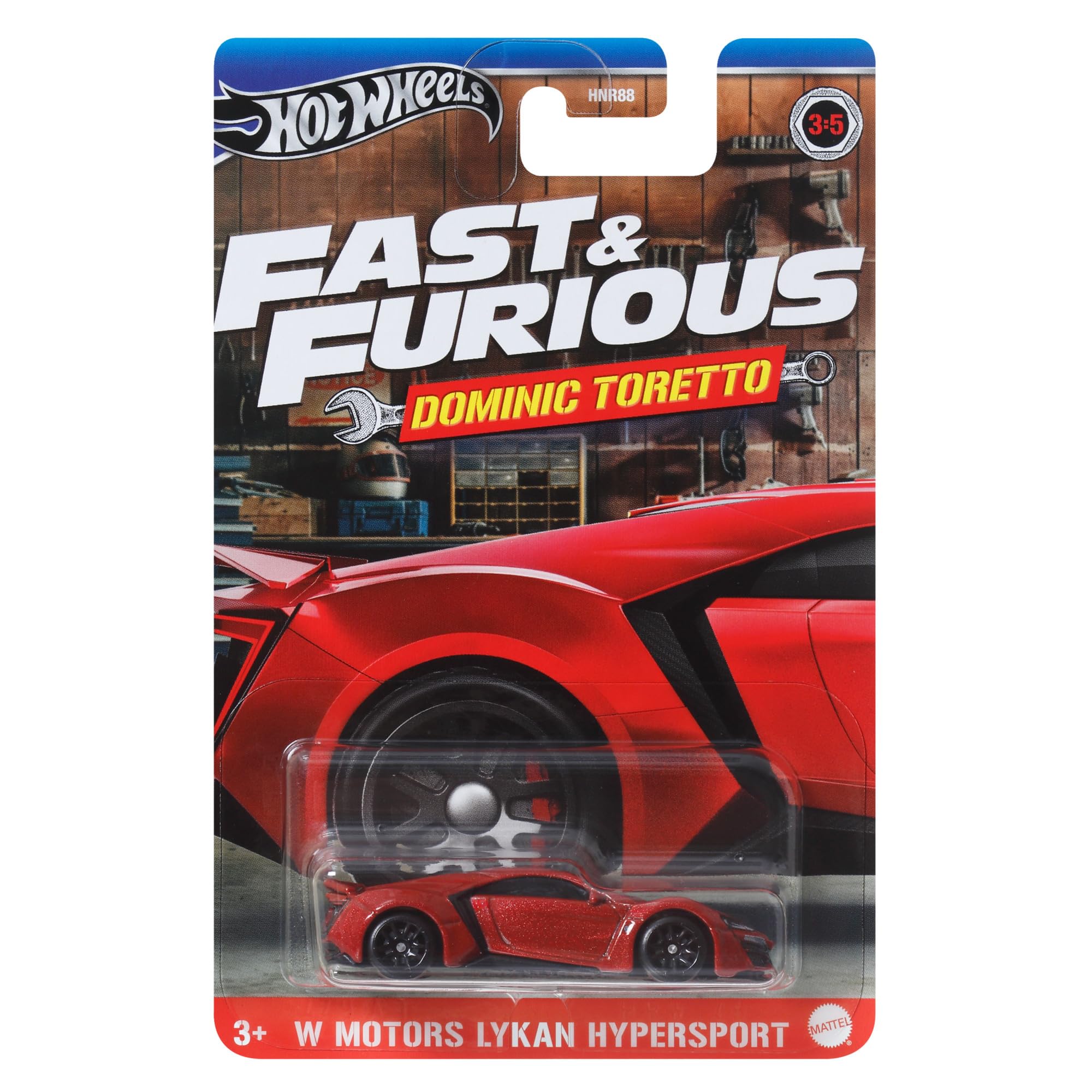 Hot Wheels Fast & Furious - Dominic Toretto: W Motors Lykan Hypersport HRW48