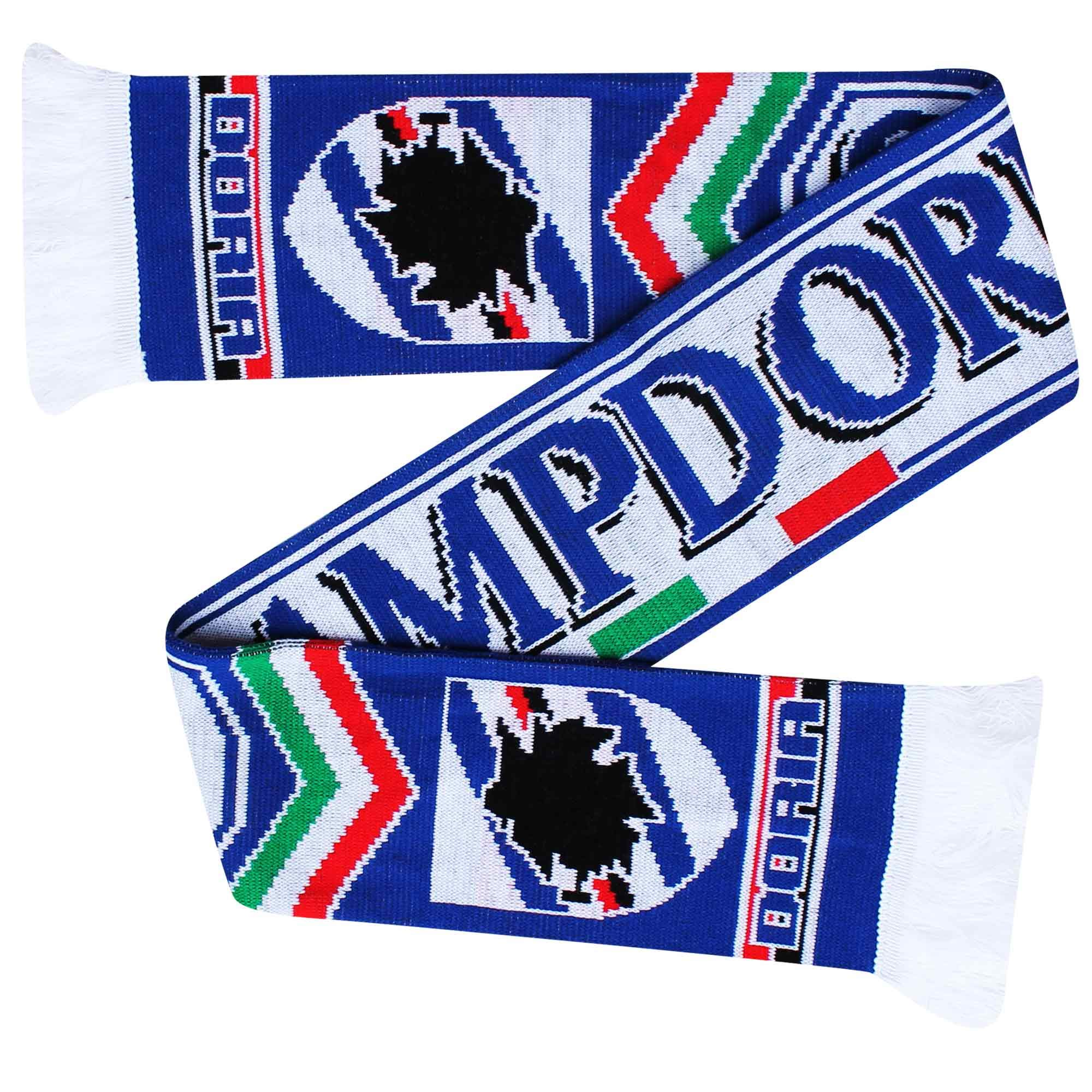 UC Sampdoria Seria A Football Fans Scarf (100% Acrylic)