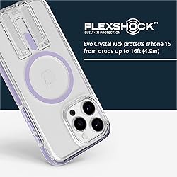 Tech21 Evo Crystal Kick case for iPhone 15 Pro Max