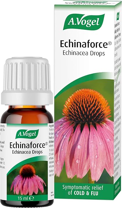 A.Vogel Echinaforce Echinacea Drops Relieves Cold & Flu Symptoms
