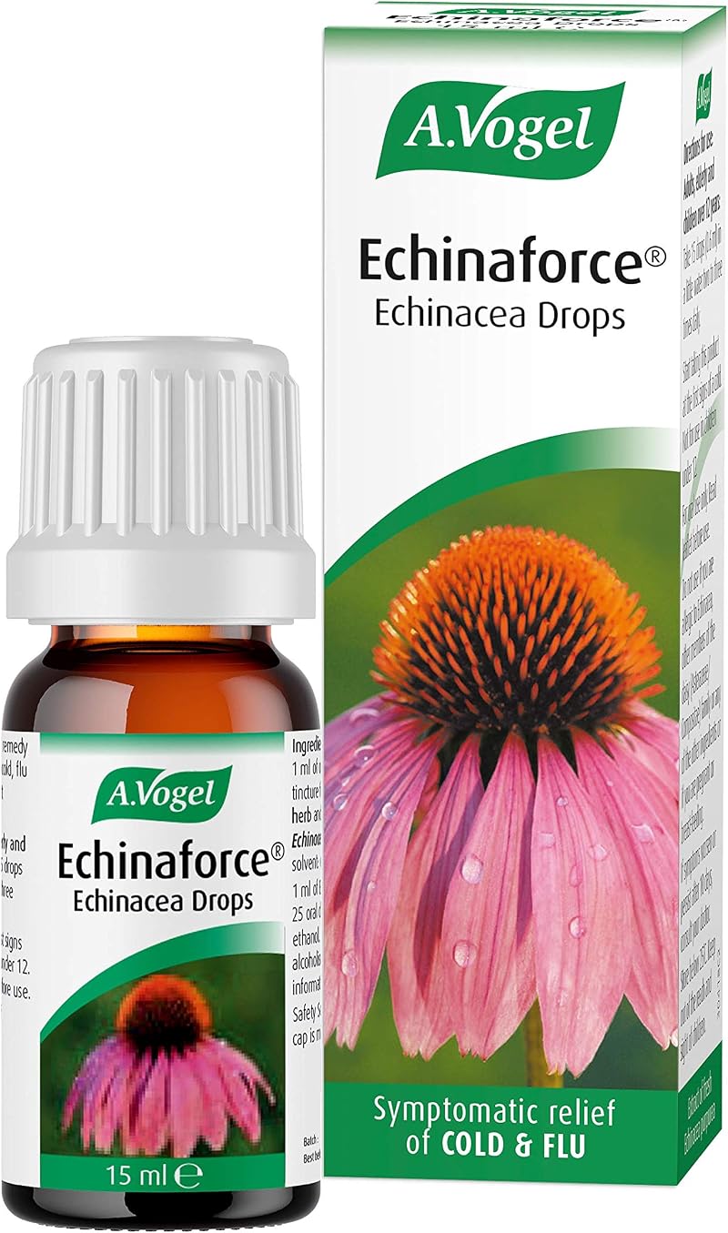 A.Vogel Echinaforce Echinacea Drops Relieves Cold & Flu Symptoms