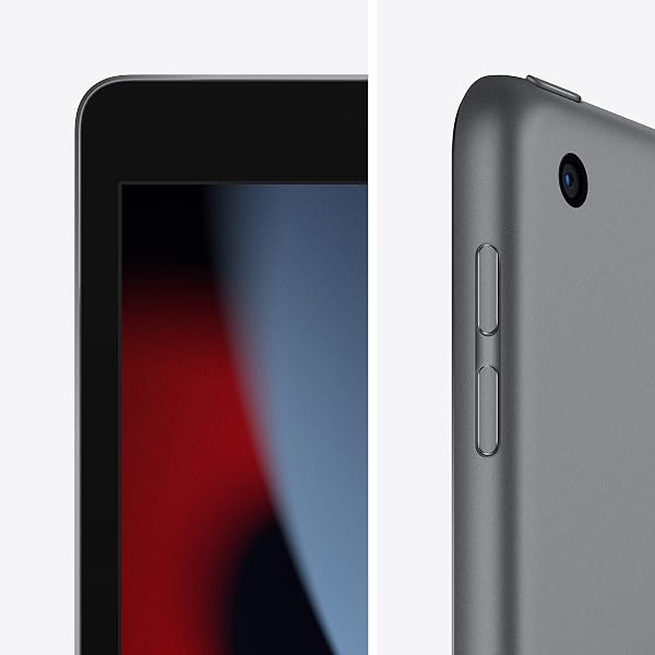 APPLE IPAD (9TH GENERATION): WITH A13 BIONIC CHIP, 10.2-INCH RETINA DISPLAY, 64GB, WI-FI, 12MP FRONT/8MP BACK CAMERA, TOUCH ID, ALL-DAY BATTERY LIFE – SPACE GRAY