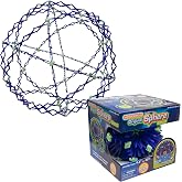 Hoberman Glow Expanding Sphere, Glow STEM Sensory Toy, Ages 4+