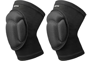 ONTYZZ Knee Pads with Non-Slip Bandage Thickening Anti-Collision EVA Sports Knee Pads Breathable Knee Pads