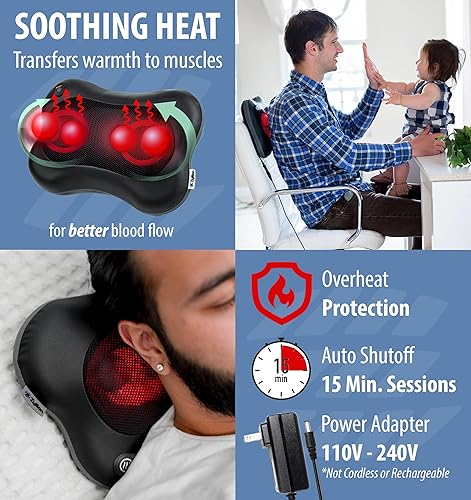 Massage Pillow Zyllion Shiatsu Back Massager Zyllion Shiatsu Back - Main Image