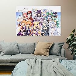 Generic Date A Live Poster Art Wallpaper (2) Canvas