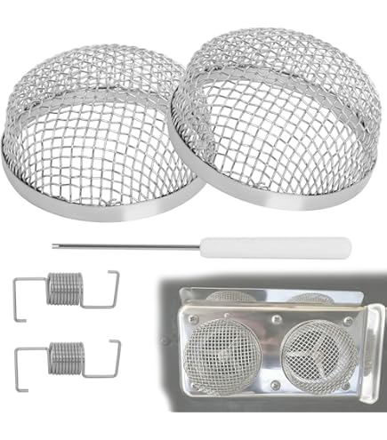 thumbnail image 2 of Camco RV Refrigerator Vent Screens - Flying Insect Protection For Dometic RV Fridges (3 Pack With Cable Ties) 2 of 2