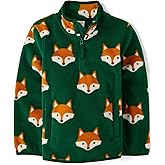 Gymboree boys And Toddler Long Sleeve Cozy Microfleece Half Zip JacketSweater