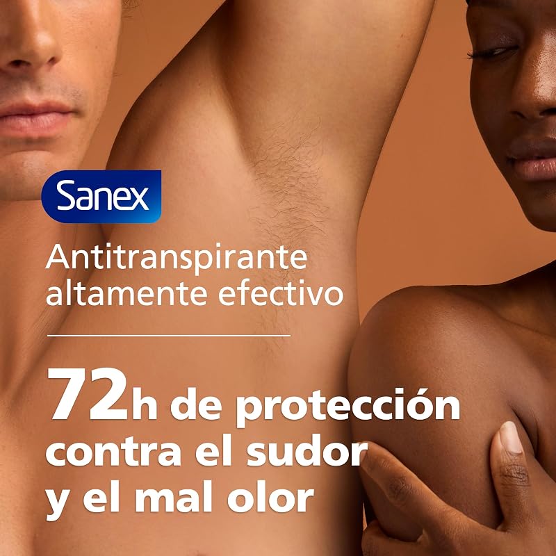 Dermo+ Desodorizante Extra Control Antitranspirante Roll-On 72 Horas 50ml – proteção eficaz contra o suor e mau odor – dermatologicamente testado – contém 0% de álcool*
