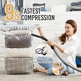 TAILI Extra Large Vacuum Storage Bags Cube 8 Jumbo 3-5 Quilts Duvets view 3