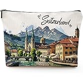 Sitsink Switzerland Travel Souvenirs Gift - Zurich Lausanne Trip Gifts for Women, Swiss Alps Journey Gifts for Switzerland Lover Bridal Shower Holiday Homewarming Birthday Gift