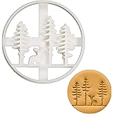 Stag Forest cookie cutter, 1 piece - Bakerlogy