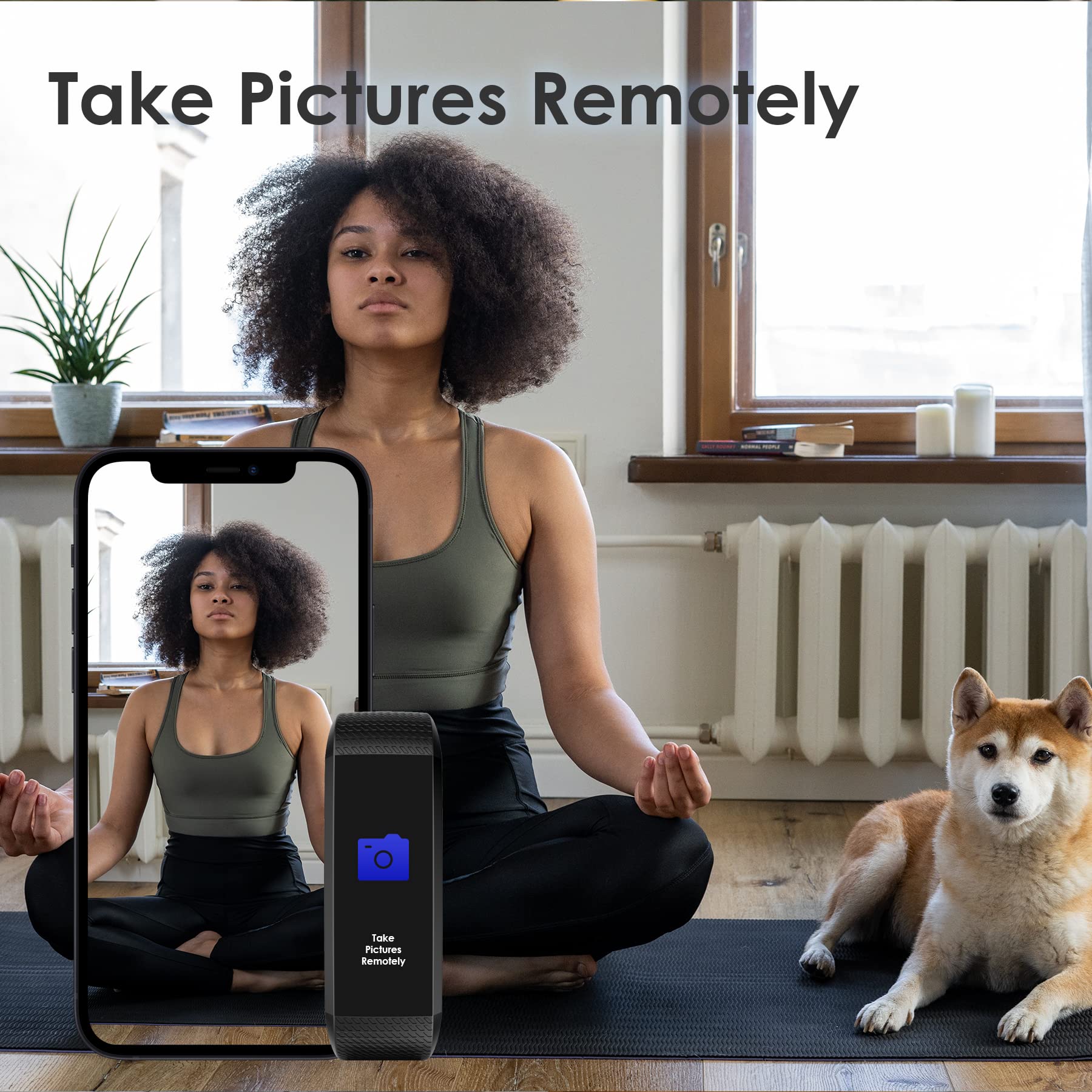 threesheep Fitness Tracker for Men and Women,Fitness Watch Waterproof with Activity Tracker and Sleep Monitor,Smart Watch for Android and iOS Phones(Black)…… - Image 7