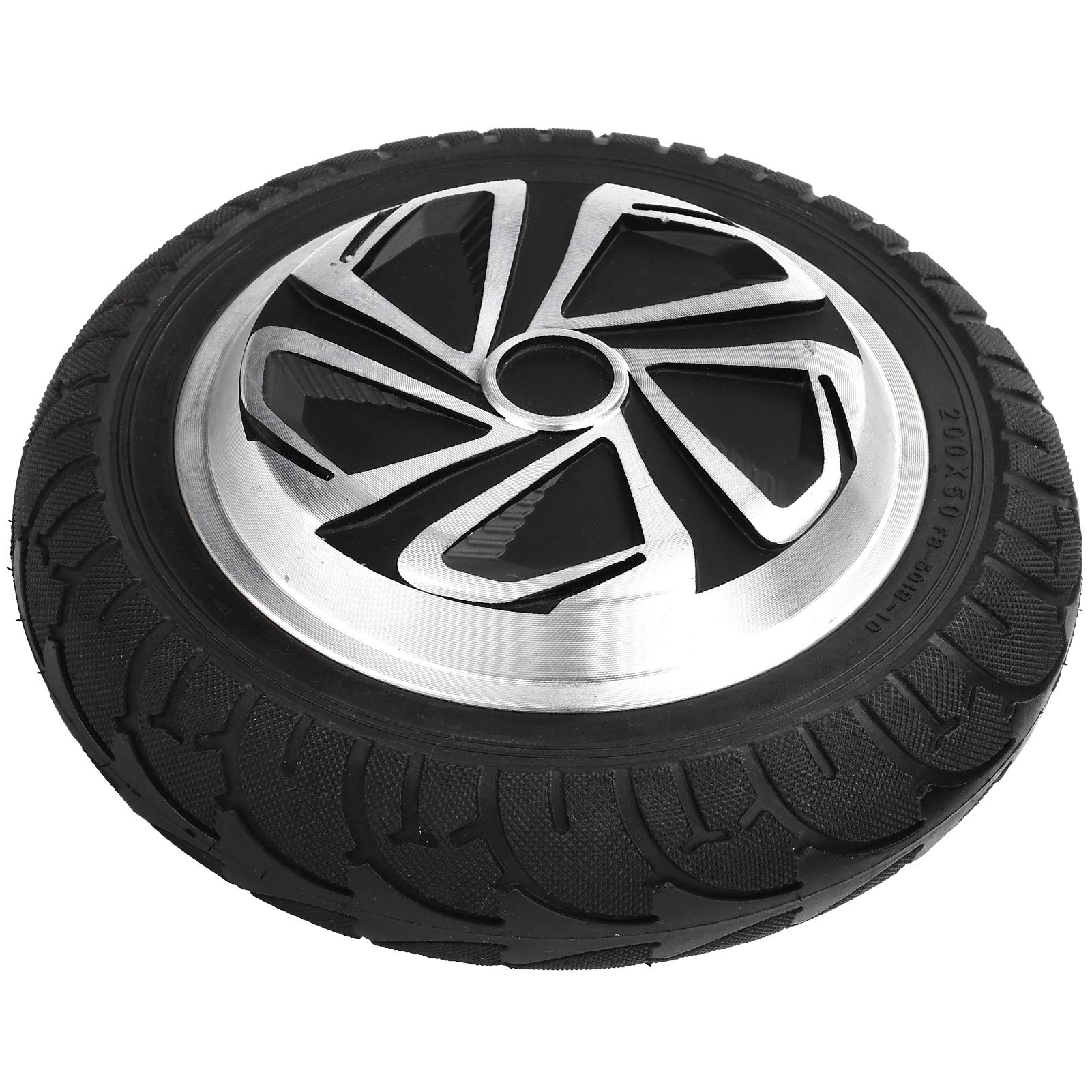 Alomejor 36V 350W 8in Electric Wheel Hub Motor Single Shaft Wheel Motor with Tire for Electric Scooter